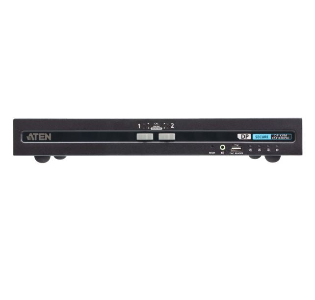 Aten 2-Port USB DisplayPort Secure KVM Switch with CAC (PSD PP v4.0 Compliant) Aten 2-Port USB DisplayPort Secure KVM Switch with CAC (PSD PP v4.0 Compliant)
